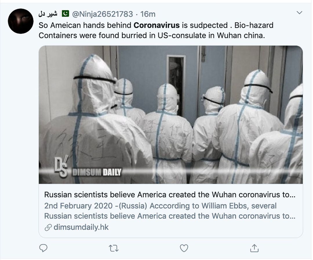 Coronavirus: Russian media hint at US conspiracy