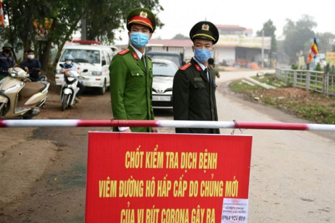 Vietnam quarantines area with 10,000 residents over coronavirus